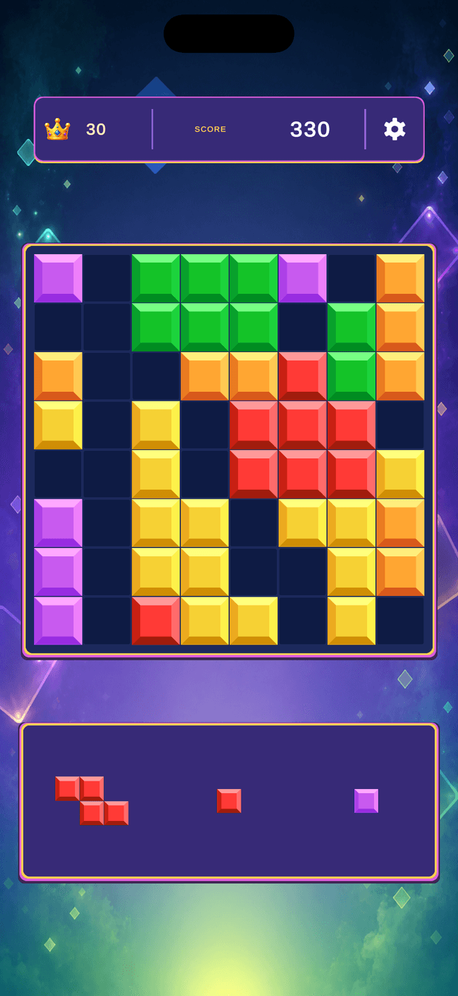 Spelläget Classic i Puzzle Haven